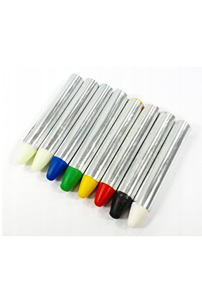 OEM Set de 7 creioane pentru pictură facială, culori de Halloween, Roșu, Burgundy, Negru, Verde, Albastru, Alb și Neon, Machiaj facial pentru costume și petreceri – AdCos ®