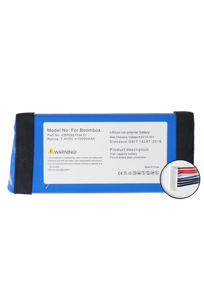 Tradebit Baterie reîncărcabilă pentru JBL BOOMBOX 1, Tradebit, 10000 mAh, 7.4...