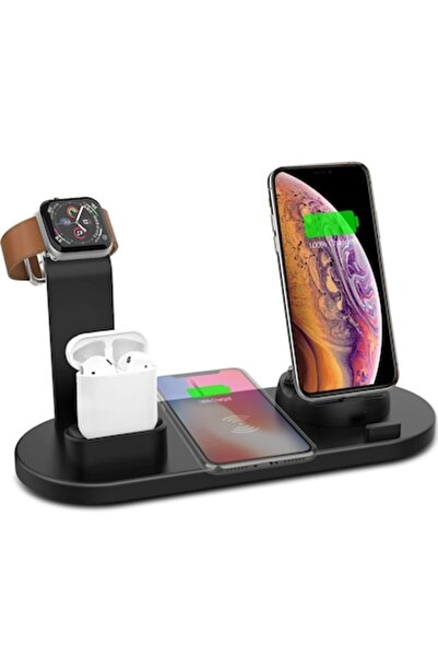 OEM Ασύρματη Βάση Φόρτισης 3 Σε 1 Qi Fast Wireless - 880905 Black