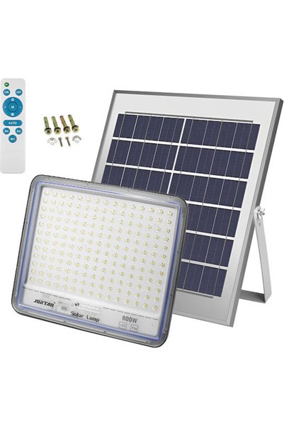 Jortan JT-BS800W-TFTZ Αδιάβροχος Ηλιακός Προβολέας LED 800W Ψυχρό Λευκό 6500K...