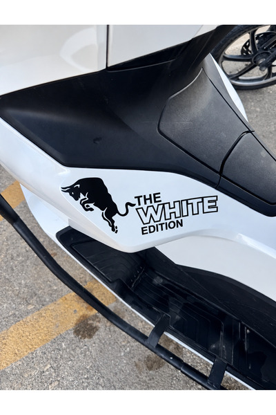 Mavera Stickers The White Edition S-B (RDBLL) (1 Adet) Sticker Motor-Araba-Ka...