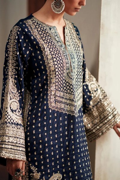 Bazm-A Fashion Atelier LUXURY COUTURE DRESS- 2 PCS