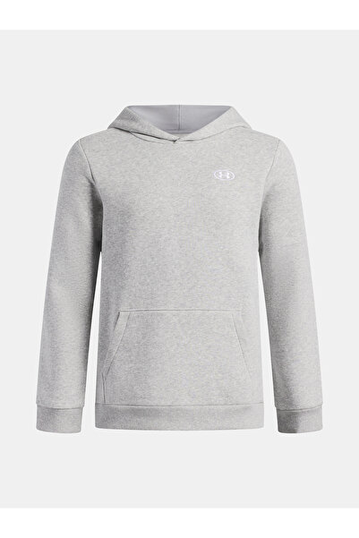 Under Armour UA B RIVAL FLEECE HOODIE - Hanorac pentru băieți, Gri
