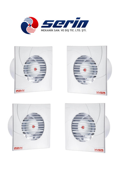 Q150 300 M3/h Wc Egzoz Fanı – Banyo ve Tuvalet Havalandırma Fanı