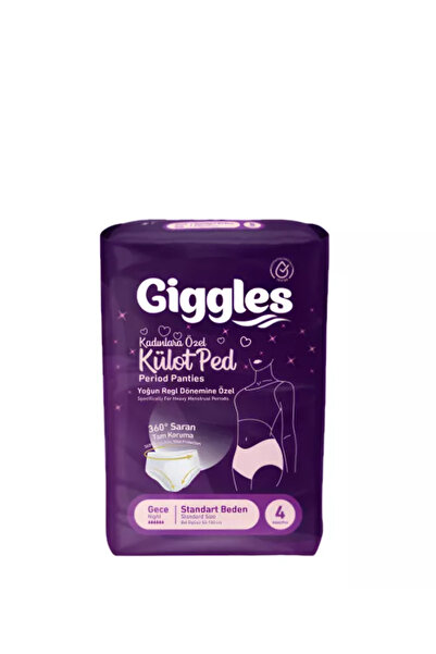 giggles Chiloți menstruali de unică folosință, de noapte, 6 picături, mărime ...