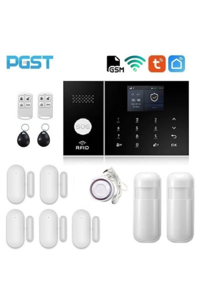 PGST PG-108-D Ασύρματο Σύστημα Συναγερμού (Wi-Fi / GSM / 2G) – Υποστήριξη ελλ...