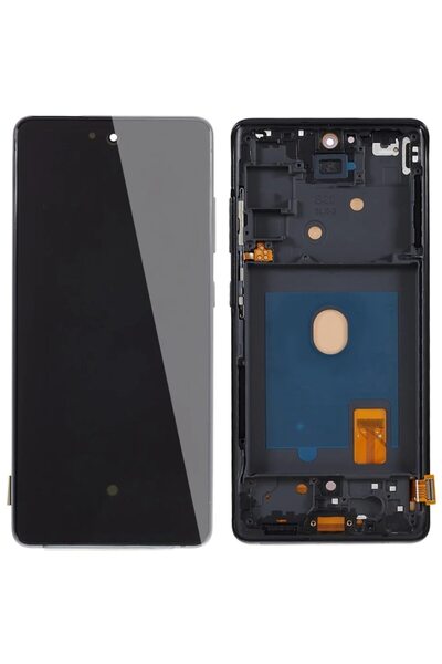 Tradebit Ecran tactil LCD și OLED pentru Samsung Galaxy S20 FE 4G/5G, cu ramă