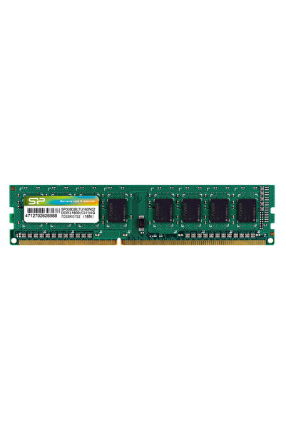 Silicon Power Μνήμη RAM 8GB DDR3 1600MHz PC3-12800 1.5V