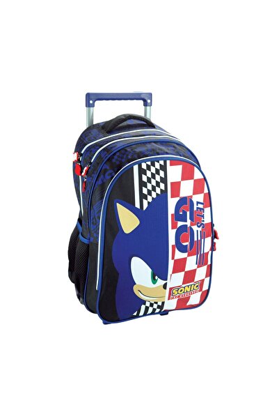 GİM Σχολική Τσάντα Τρόλεϊ Δημοτικού Sonic Classic 35x20x52 εκ.