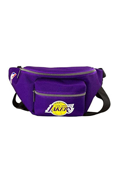 BMU Back Me Up Τσαντάκι Μέσης NBA Λος Άντζελες Λέικερς 15(Π)x32(Μ)x12(Υ) εκ.