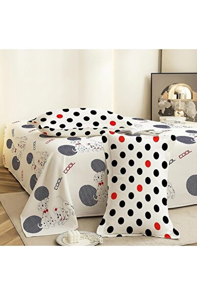 Fashion Story Home Storie@Home Tivil Collection Cotton Bed Sheet Set with 2 P...