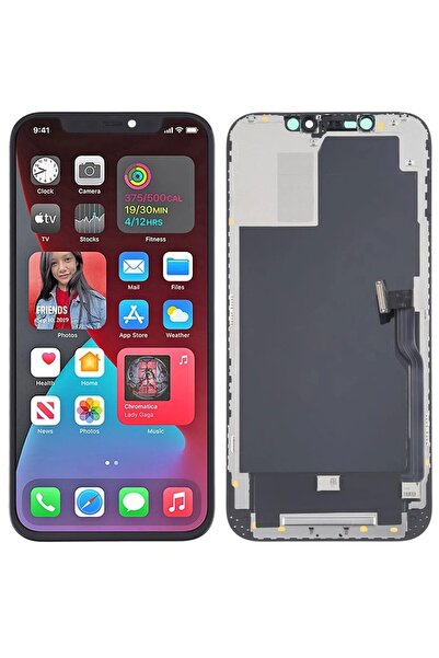 Tradebit Display pentru Apple iPhone 12 Pro Max cip IC original