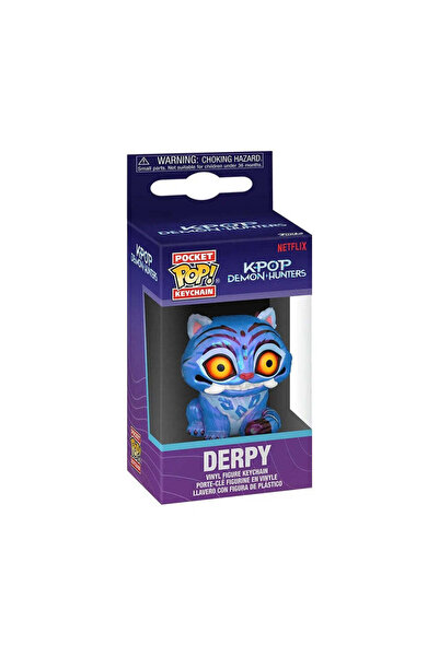Funko Πόκετ Ποπ! K-pop Κυνηγοί Δαιμόνων - Αστείο Μπρελόκ Φιγούρας Βινυλίου