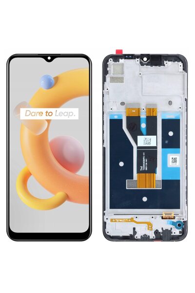 Tradebit Display LCD și ecran tactil pentru Realme C11 2021 RMX3231, cu ramă ...