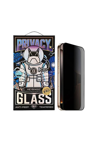 HEYBİNGO Folie de protecție pentru confidențialitate pentru iPhone 12, Anti-s...