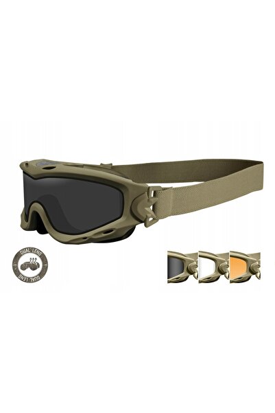 Wiley Ochelari de protecție X spear cu lentilă dublă sp293dlt, 3 lentile
