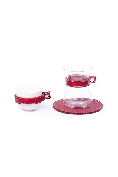 Neat 18-Piece Bowl and Jar Set Red