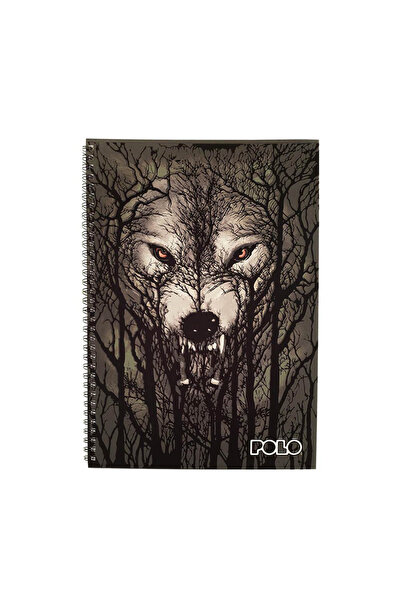 Polo Σπιράλ Τετράδιο 70 γρ. 3 Θέματα / B5 / Wolf