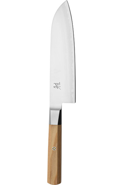 MIYABI Cuțit Santoku Koya 4000FC de 18 cm - oțel FC61, 61 HRC, lemn Pakkawood