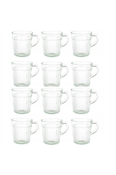 IKEA Cana DRÖMBILD, sticlă incoloră, set de 12, 250 ml