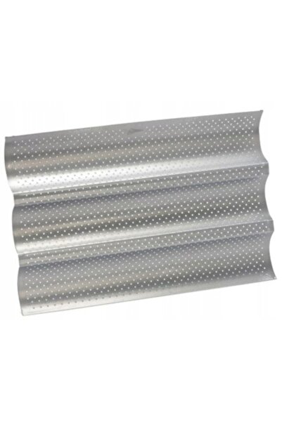 Patisse Formă de copt pentru 3 baghete 38x24cm SILVER-TOP