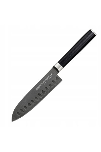 Samura Cuțit Santoku Mo-V Stonewash 13.8 cm oțel AUS-8 SM-0093B
