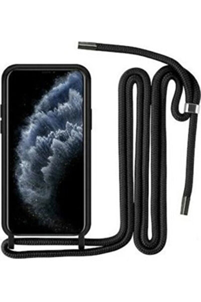 OEM Iphone 12pro Max Πίσω Θήκη Σιλικόνης με Λουράκι Μαύρο (IPHONE 12PRO MAX) ...