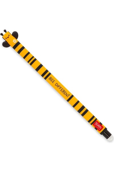 Legami Milano Στυλό Gel 0.7mm με Μαύρο Μελάνι που σβήνει Bee
