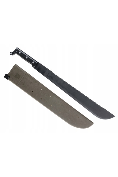 Mil-Tec Machete americană cu fierăstrău în coadă și teacă din plastic