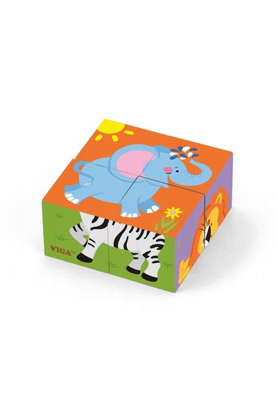 Viga Cuburi de puzzle logic - Zoo