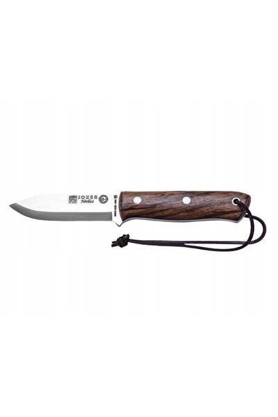 joker Nordico 10 cm cuțit bushcraft Sandvik 14C28N nuc full-tang