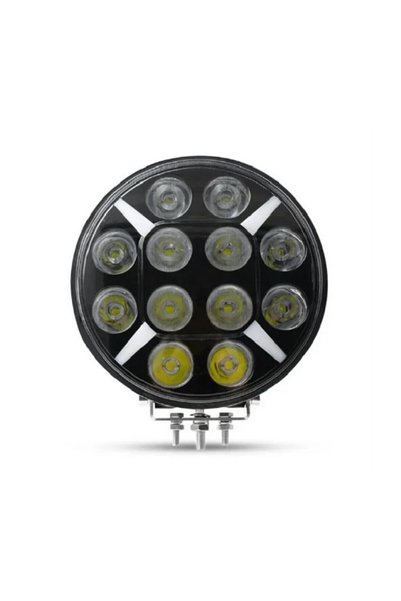 OEM Στρογγυλός προβολέας αυτοκινήτου LED 8,6″ 12 LED 12-24V JN-2853-93