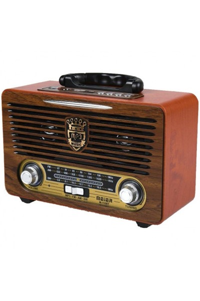 OEM Vintage φορητό επαναφορτιζόμενο ραδιόφωνο Meier M-U115
