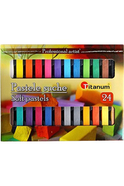 Titanum ND39_365089 PASTELE SUCHE 24KOL SOFT PASTELS 3122