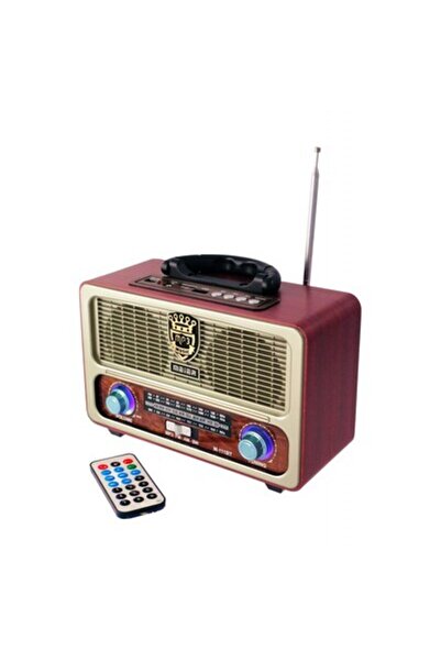 OEM Vintage Retro Bluetooth Ραδιόφωνο Mp3 Player Με Τηλεχειριστήριο