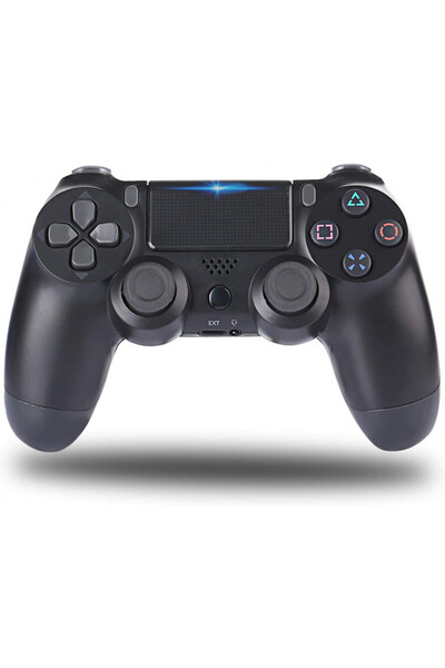 FOXMAG24 PS4 DualShock Wireless Joystick, συμβατό με PS4/PS4 Slim/PS4 Pro, μαύρο