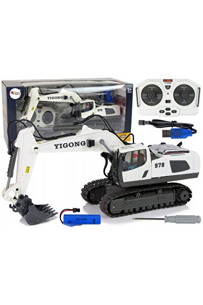 LeanToys ND24_12570 Excavator cu telecomandă Kola Gasiąrska