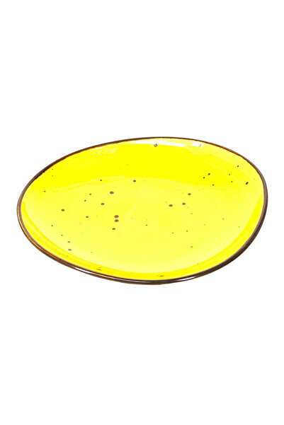 CAVO Yellow Porcelain Plate Medium