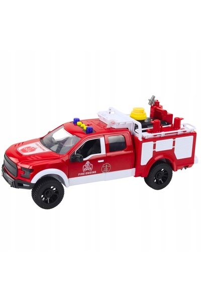 LeanToys ND24_21491 Camion de pompieri Lumea acvatică a stingelui incendiu