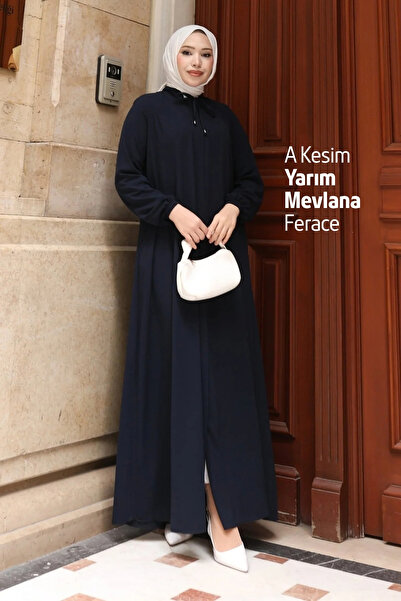 A Kesim Yarım Mevlana Ferace Lacivert