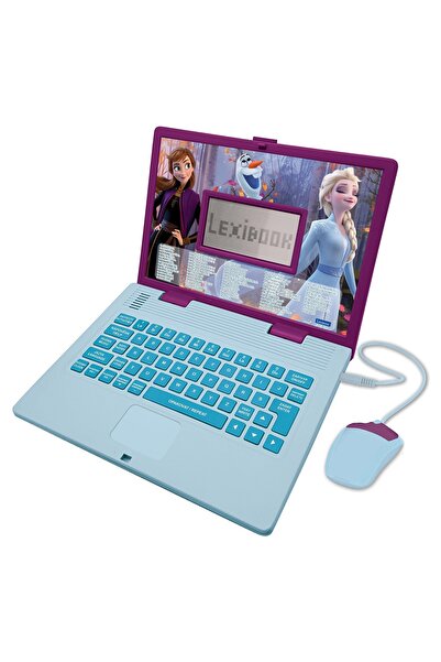 LEXIBOOK Laptop educațional Frozen, versiune cehă-engleză, 124 de funcții