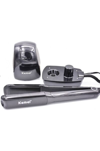 OEM Ισιωτική Μαλλιών με Ατμό Steam Pod Plywood Kemei KM-9090