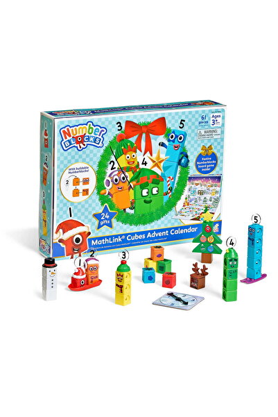 Hand2Mind Calendar cu surprize Numberblocks® MathLink® - Magia Craciunului