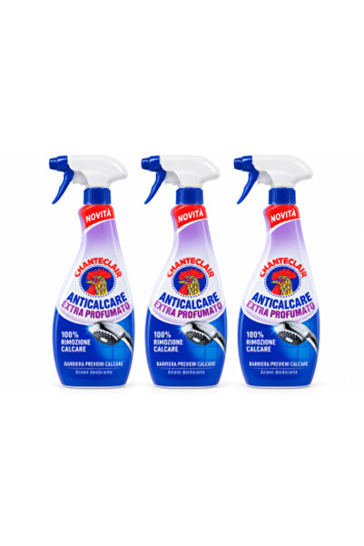 chante clair Set de 3 x Chanteclair Extra Parfumat Anti-calcar, spray anti-ca...