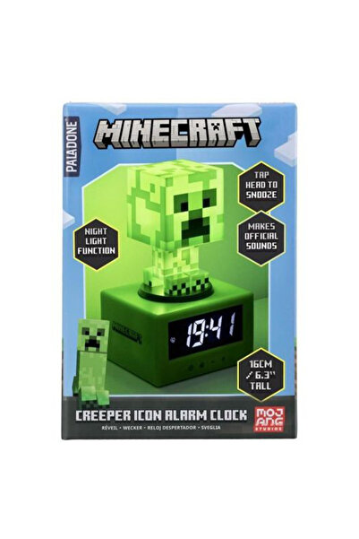 Paladone Ξυπνητήρι με εικονίδιο Minecraft Creeper