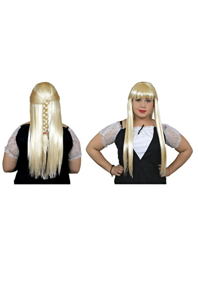 Maskarata Ιπηγένια Ξανθιά Περούκα