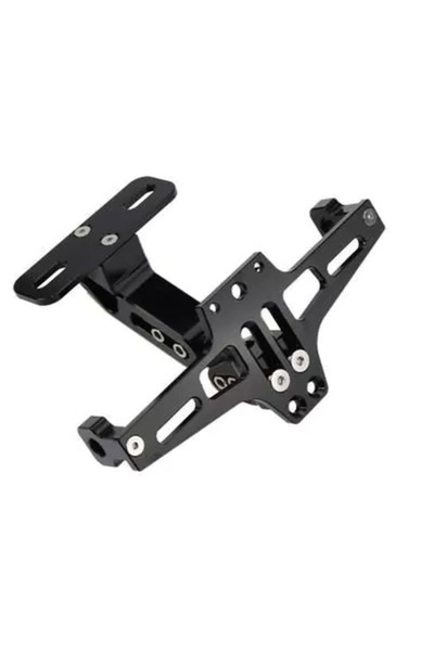 OEM Αναδιπλούμενη βάση πινακίδας Universal DX-60 Μαύρη