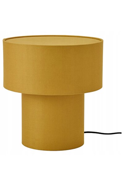 IKEA STOCKHOLM 2025 Lampă de masă, galbenă/țesătură, 35 cm