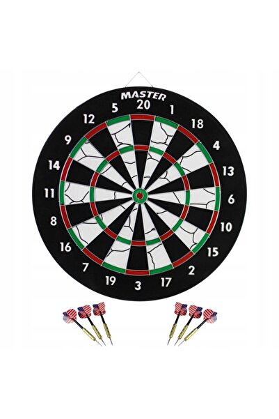 Master Placă de darts Flocking 45 cm - cu două fețe