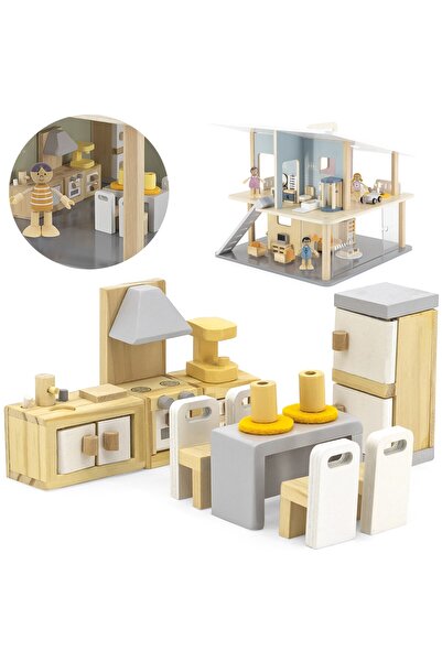 Viga Set de mobilier pentru casă de păpuși PolarB